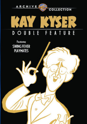DVD Kay Kyser Double Feature (Swing Fever (1943) / Playmates) (1941) NEW