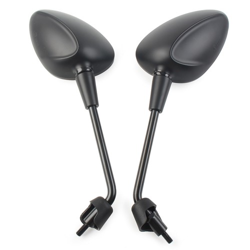 Rearview Side Mirrors Fit Piaagio / Vespa Sprint 50 / 125 / 150 cc 2T/4T Black - Picture 11 of 11