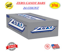 Barra de caramelo ZERO White Fudge (paquete de 24) - Envío rápido y gratuito - A la venta ahora