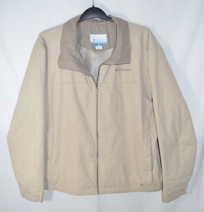 khaki columbia jacket