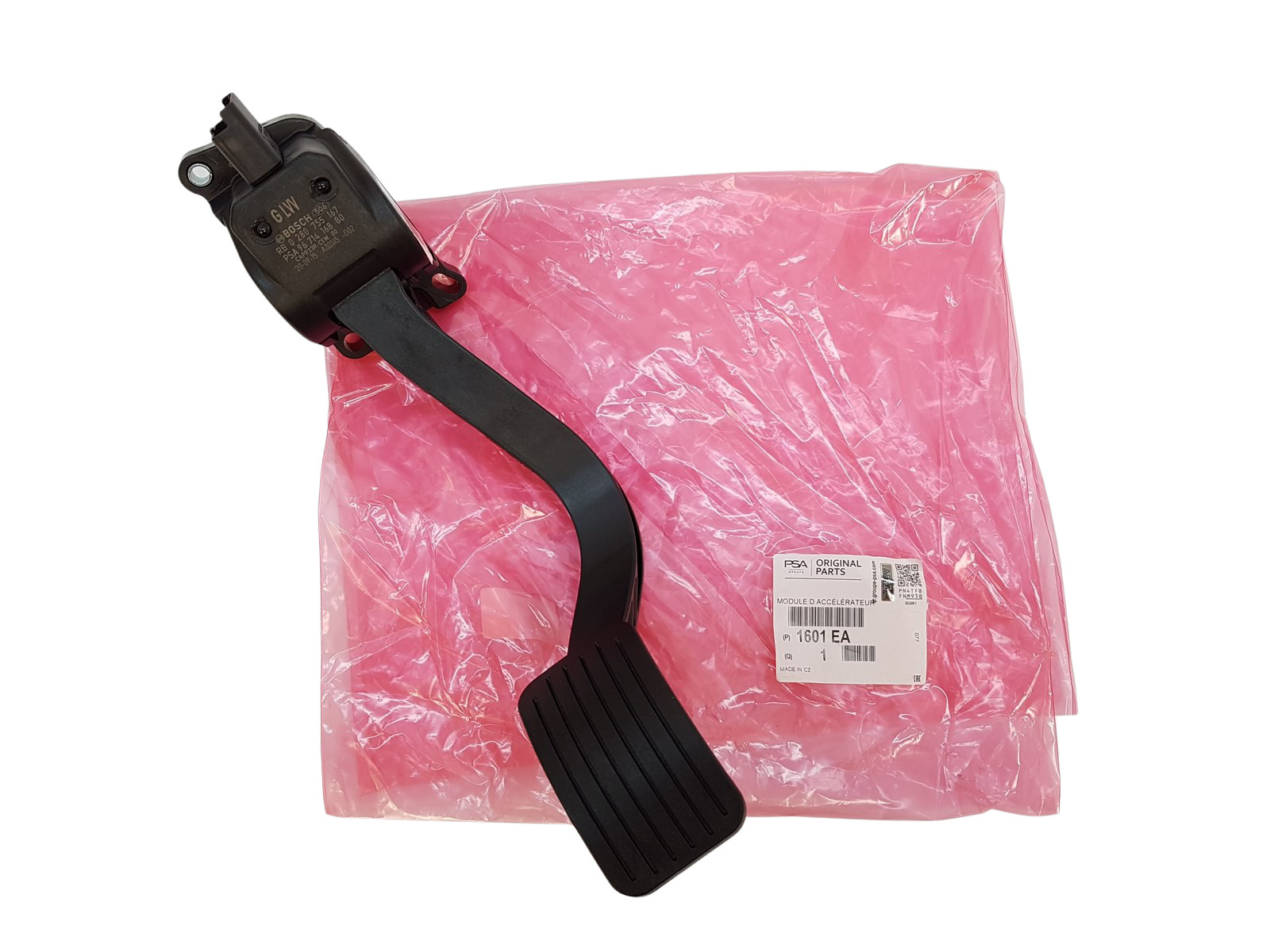Potentiomètre pédale à gaz 1601.EA capteur accélérateur Berlingo III et Citroën C4 Picasso essence diesel