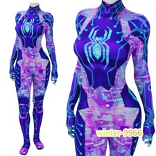 Spider-Man: Across the Spider-Byte Bodysuit Zentai Jumpsuit Cosplay Clothing Men