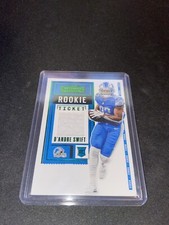 2020 Contenders Dandre Swift Rookie Ticket Memorabilia Variation Green RSV-DAS