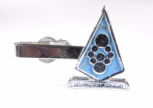 Silver Tone Tie Clip with Selling by Design Logo