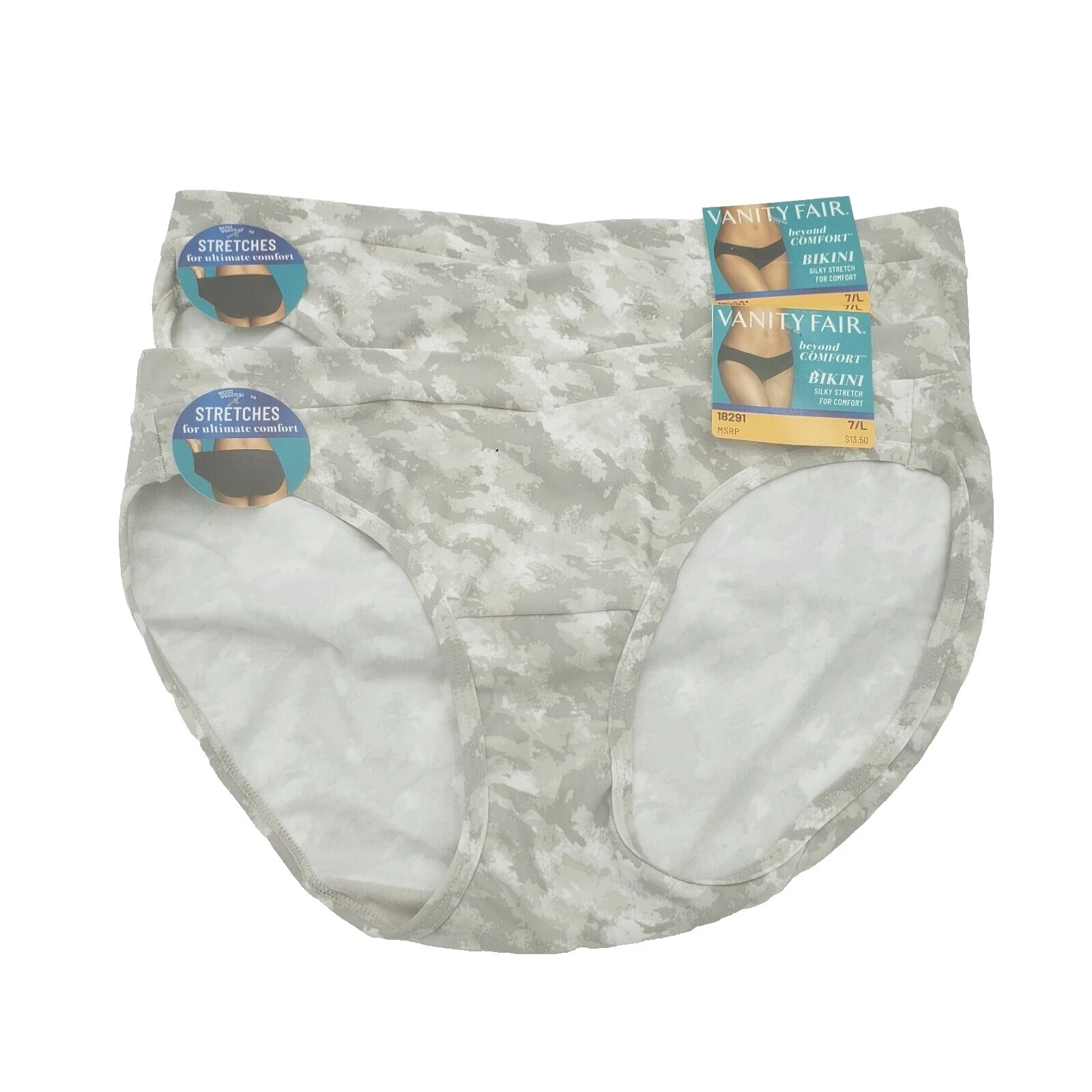 Vanity Fair Polyester Geometric Panties for Women