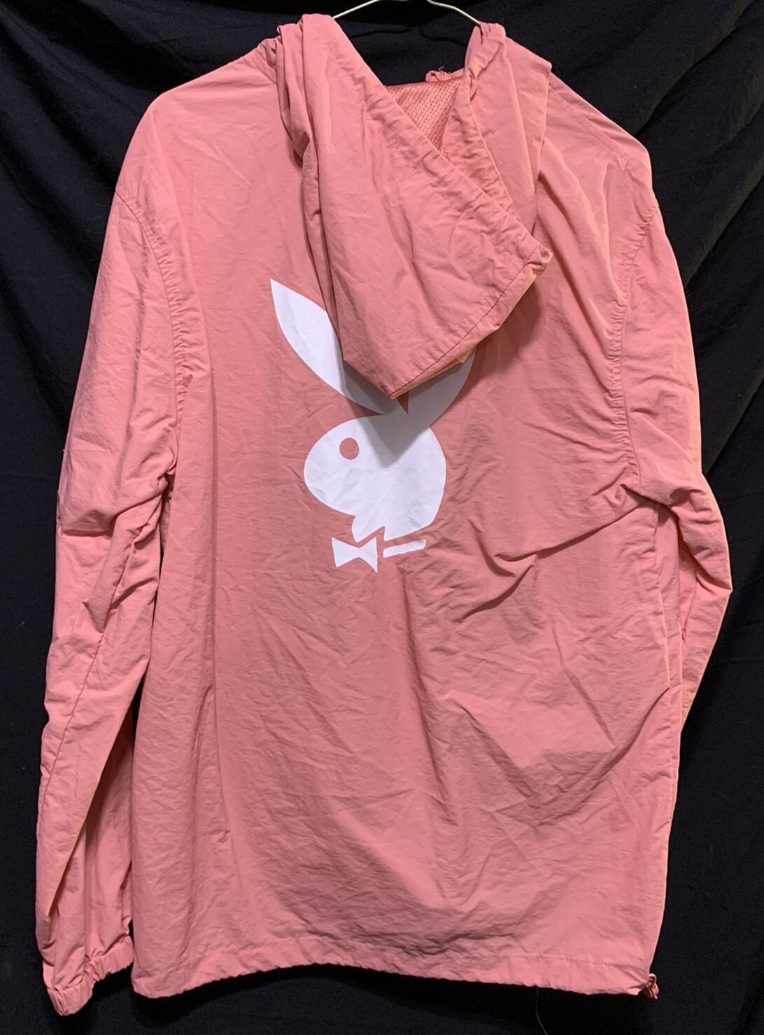 Playboy Sweatshirt Hoodie Men's Pink 