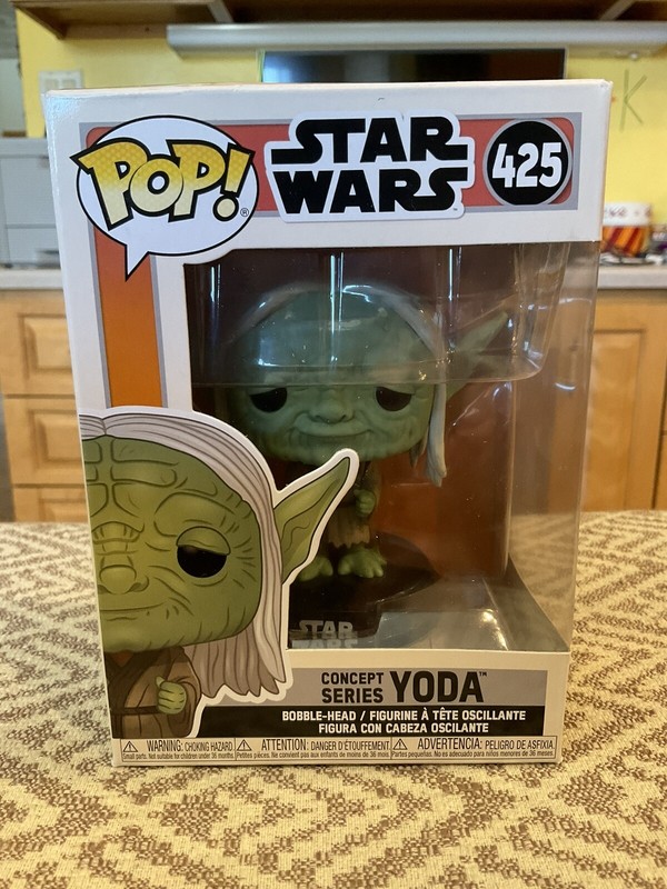 Funko Pop! Vinyl: Star Wars - Concept Series: Yoda #425