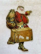 Vintage Merrimack Publishing Corp 1986 Die Cut Christmas Ornament