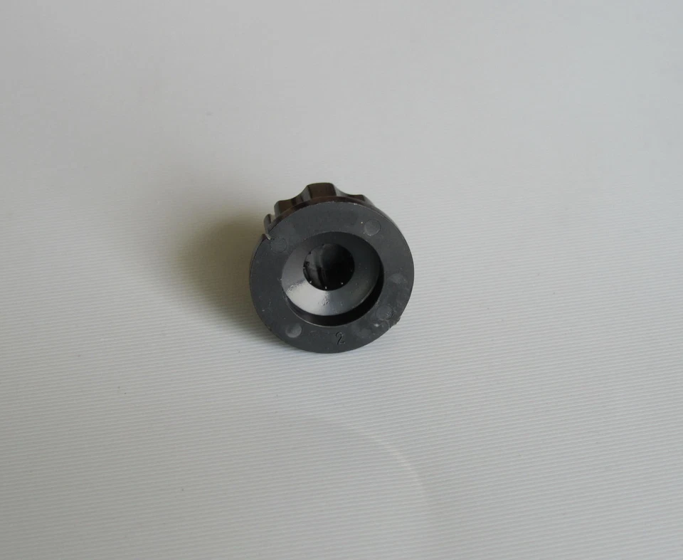 10x Guitar Mini Effect Pedal Knobs 6mm Black w/ Silver Cap Knob for Boss Pedals - Image 3 of 3