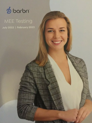2022 2023 BARBRI Bar Review MEE TESTING UBE Multistate Essay Exam 