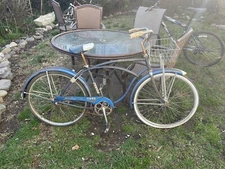 SCHWINN TIGER MENS CRUISER BICYCLE VINTAGE Blue Rare Local Pick Up
