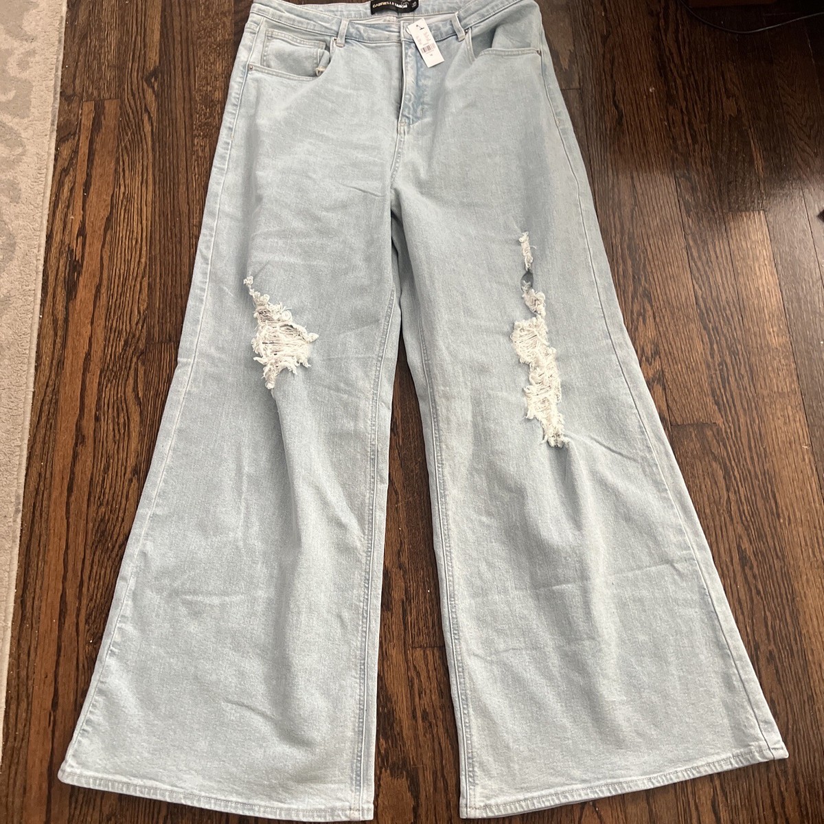 New York and Co Gabrielle Union Wide Leg Jeans Sz 16 NWT | eBay