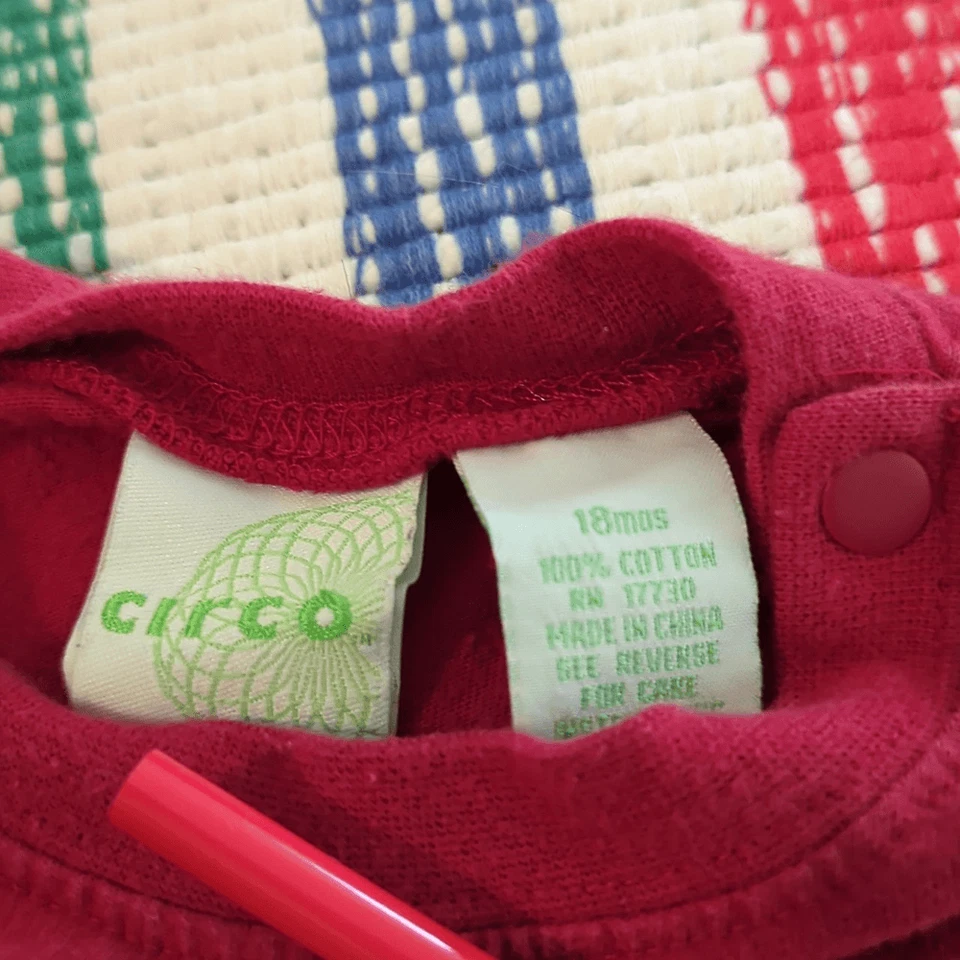 De colección Circo Safari Trail Rojo Infantil Conjunto Elefante Foto 2 de 4