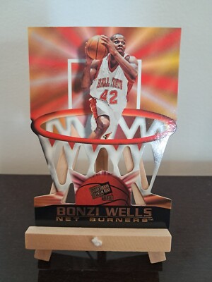 Bonzi Wells Ball State Press Pass 1998 #NB15