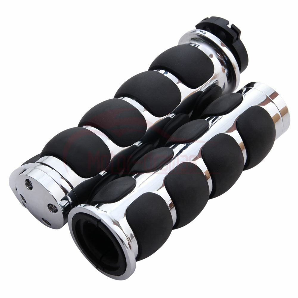 For Harley Road King Softail Electra Glide 1" Motorcycle Handle Bar Hand Grips