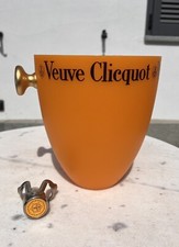 Secchiello porta ghiaccio Champagne Veuve Clicquot + Tappo Originale.