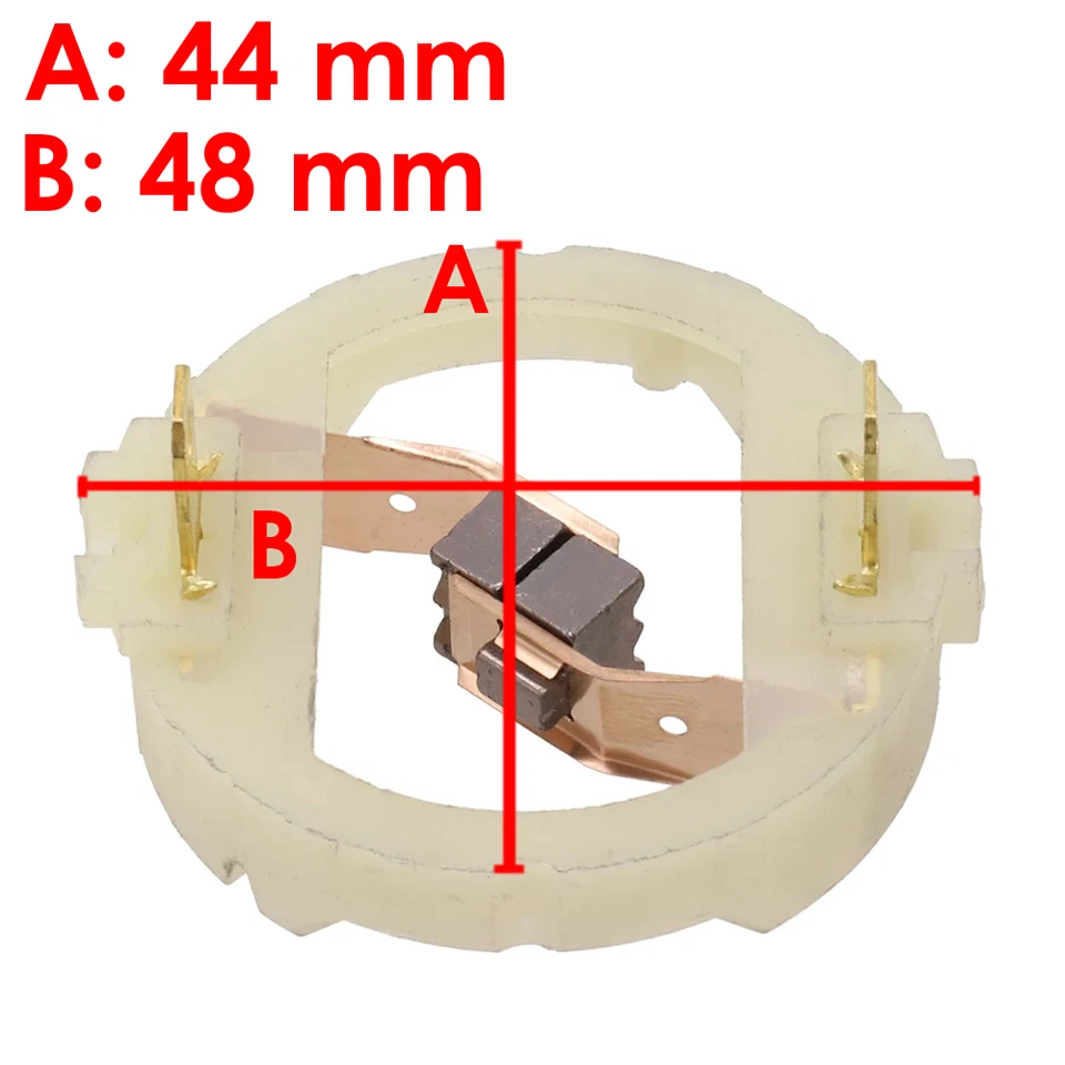 Spazzole carboncini smerigliatrice angolare per Parkside RS897 PWSA 20 li B3 C3 - Imagen 2 de 4
