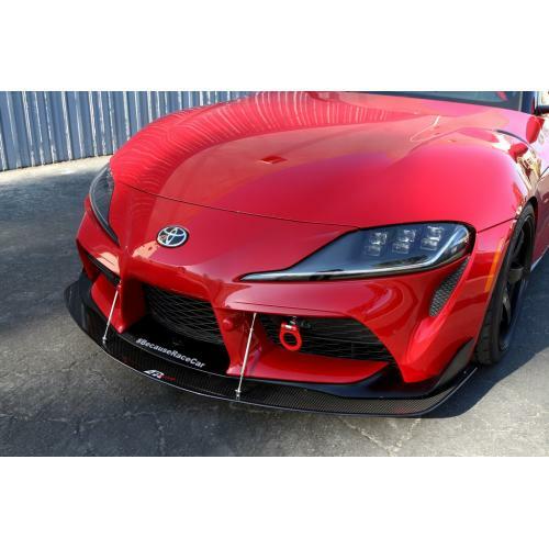 APR Performance Carbon Fiber Formula Splitter w/ Rods for Toyota Supra A90 A91 - Picture 1 of 5