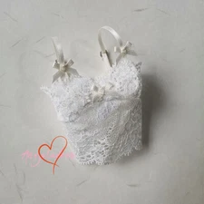 Braces Lace Corset Lingerie Clothes White for 1/4 1/3 IP-SID Doll