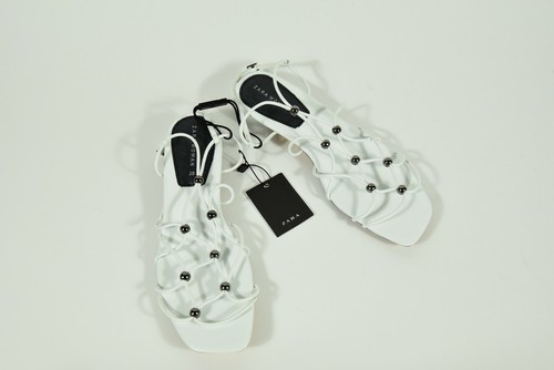 zara beaded sneakers
