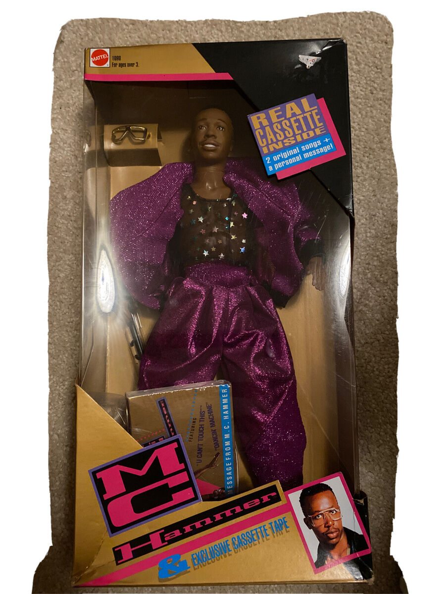 Vintage Mattel MC Hammer doll with exclusive cassette tape Vintage Mattel MC Hammer doll with exclusive cassette tape