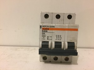 Merlin Gerin Multi 9 C60n C40 Circuit Breaker Used Ebay