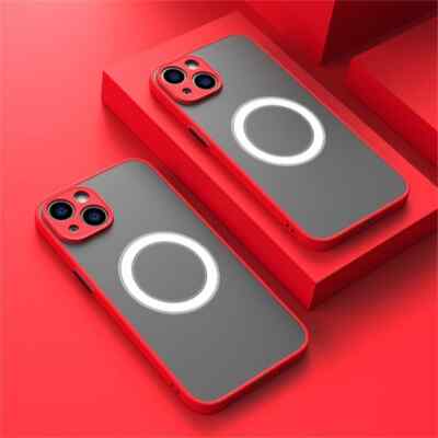 For iPhone 17 16 15 14 13 12 11 Pro Max Case Mag Safe Magnetic Camera Lens Cover