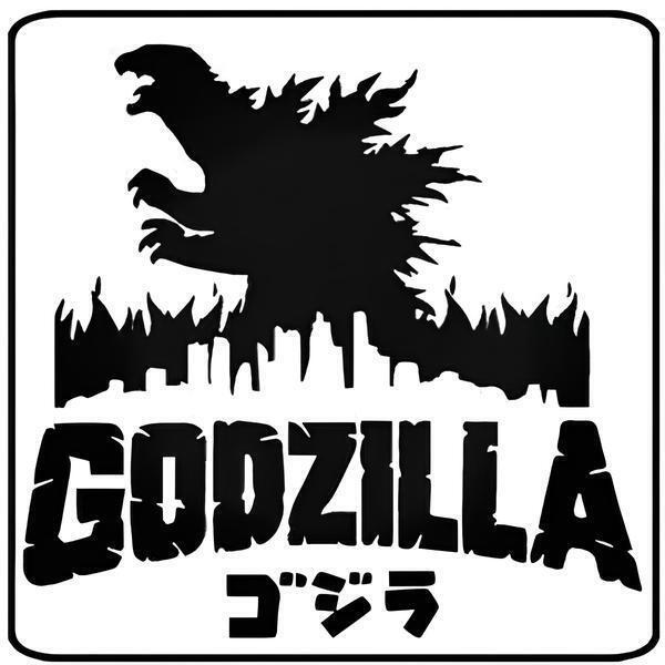 Godzilla Vinyl Decal Sticker for Car Window Laptop Wall