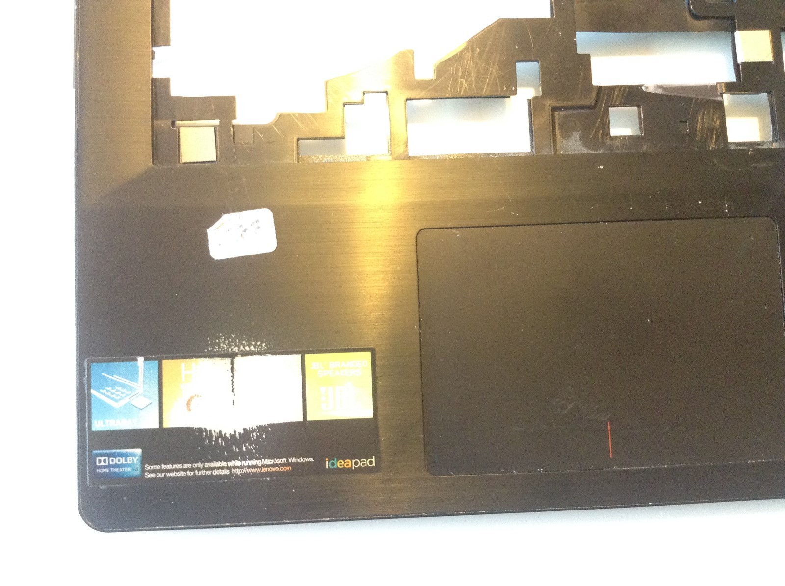 Lenovo IdeaPad Y510P Gaming Laptop Palmrest Touchpad Power Button