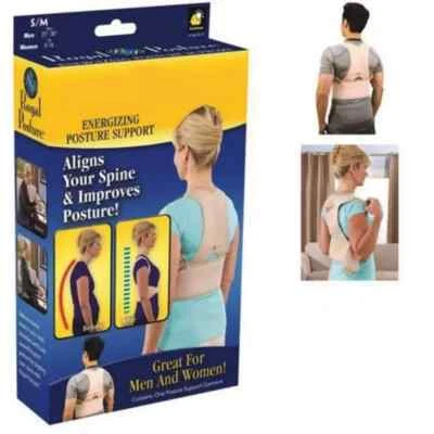 Correttore Posturale Regolabile Spalle Fascia Schiena Supporto Fascia Lombare