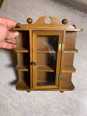 Antique Vintge Wood Wooden Japan Japanese Knick Knack Shelf