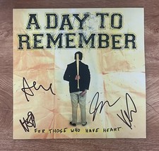 * A DAY TO REMEMBER * signed album * FOR THOSE WHO HAVE HEART * JEREMY MCKINNON * A DAY TO REMEMBER * signed album * FOR THOSE WHO HAVE HEART * JEREMY MCKINNON