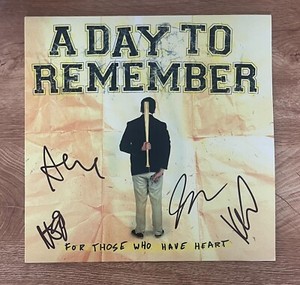 A Day to Remember サイン入り 両面ポスター A Day to Remember Signed | eBay