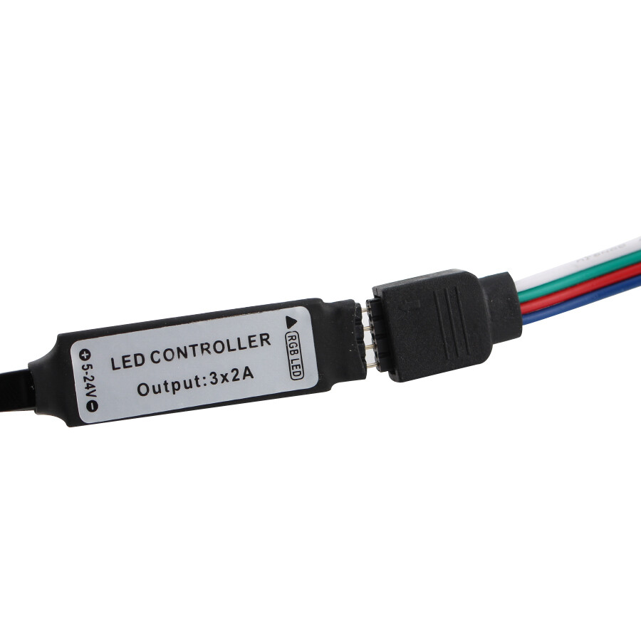 5V 12V 24V USB Led Strip RGB Remote Controller RGB Strip Controller ...