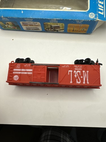 Life-Like HO Scale Minneapolis St Louis W/B Box Car M+S+L #8492 w/Box - 第 4/9 張圖片