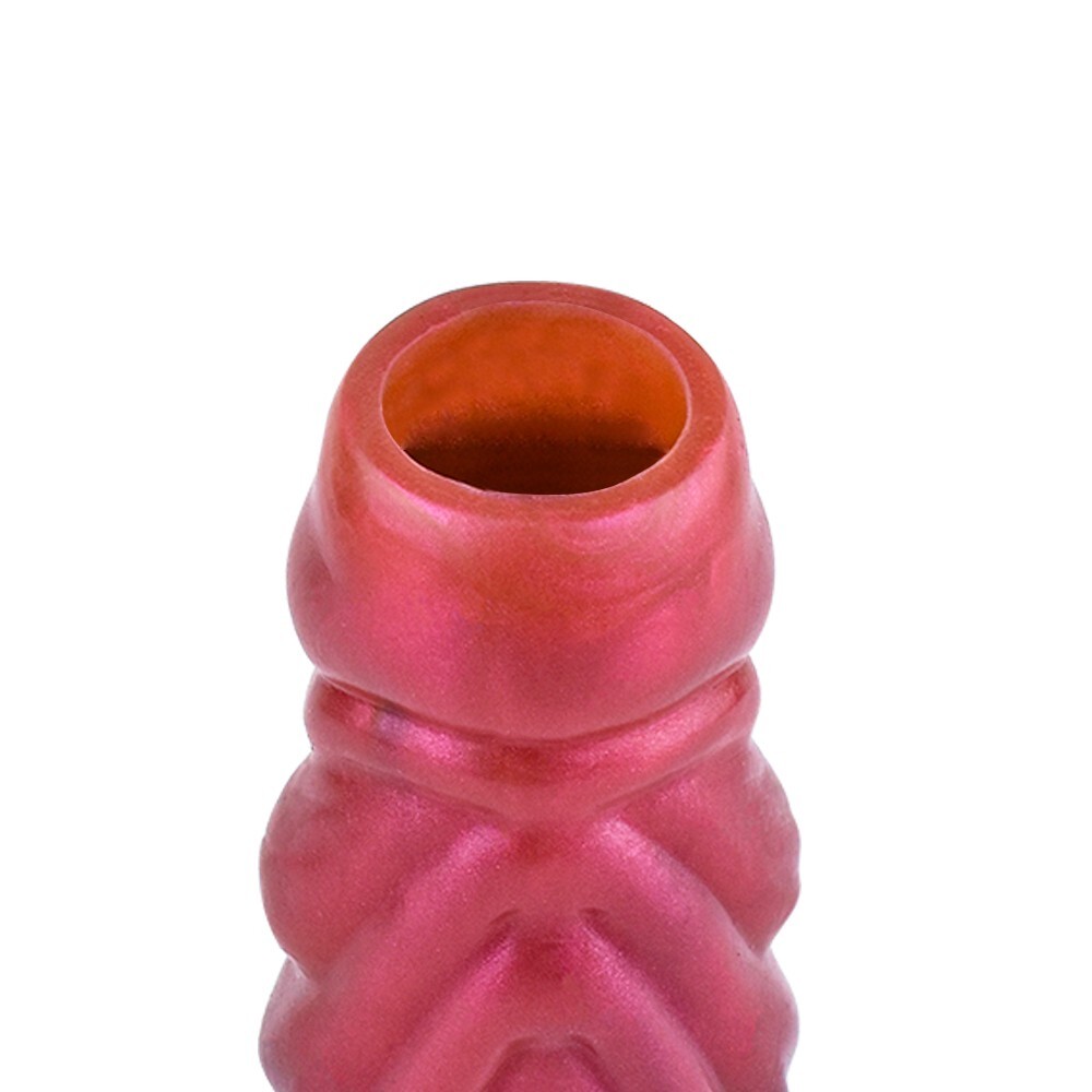 Male Open-ended Penis Girth Enlarger Enhancer Extender Sheath Sleeve Silicone US