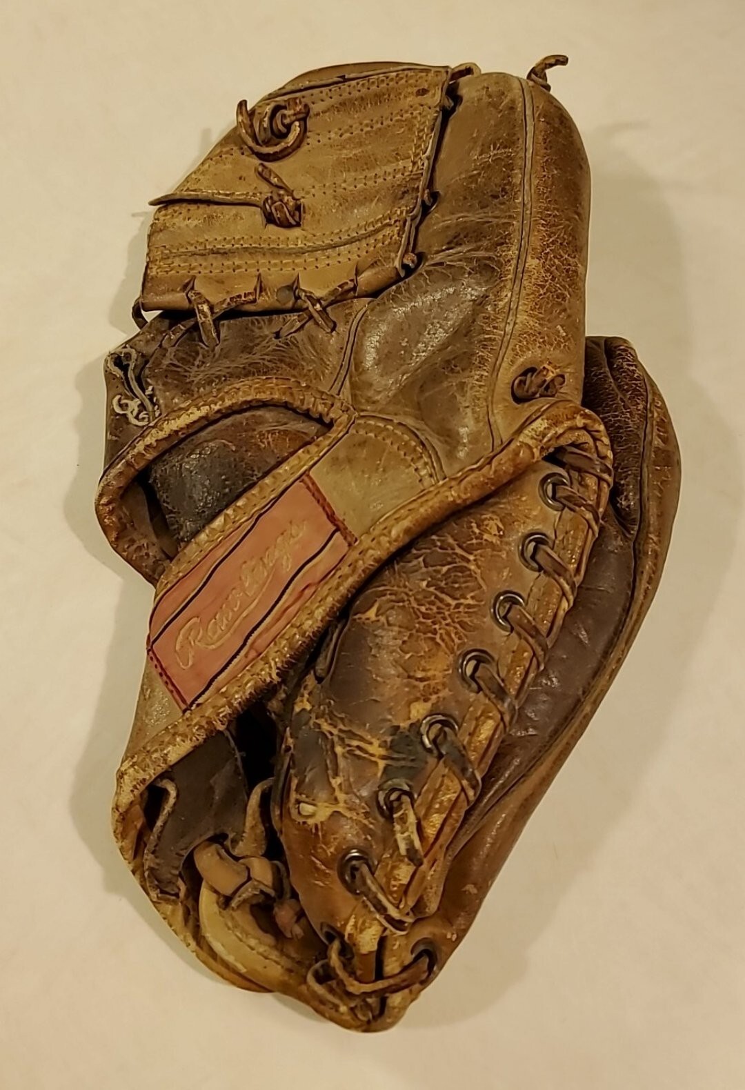 Vintage 1950s Rawlings Willie "Puddin Head" Jones PM8 Baseball Glove