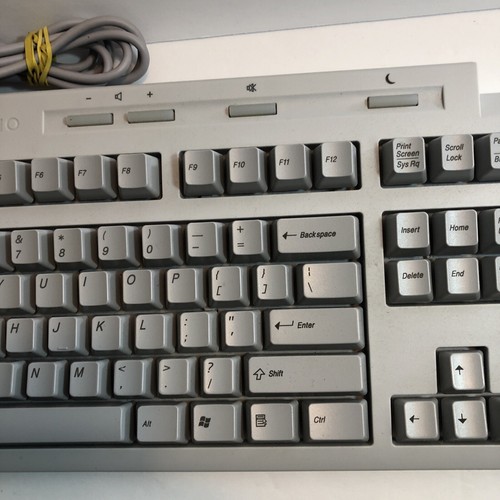 Vintage Sony Vaio PCVA-KB4P/U PS/2 Wired Computer Keyboard *Tested* - Picture 3 of 8