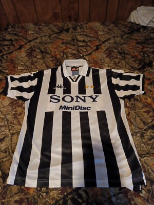 Juventus Kappa ジャージ Sony MiniDisc Men's Kappa Juventus Pre-season Minidisc SONY Home Soccer
