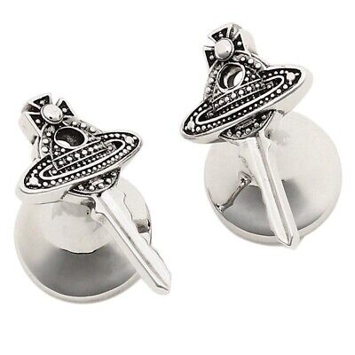 Mini Bas Relief Cufflinks in PLATINUM-CRYSTAL-Crystal Mini Bas Relief Cufflinks in PLATINUM-CRYSTAL-Crystal