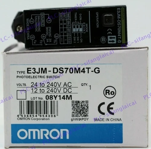 1PCS New Omron E3JM-DS70M4T-G E3JMDS70M4TG 24-240V Photoelectric Switch