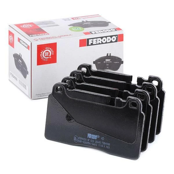 jeu 4 plaquettes de frein FERODO FDB4908 AUDI A7 A6 Q5/PORSCHE MACAN - Photo 1/1