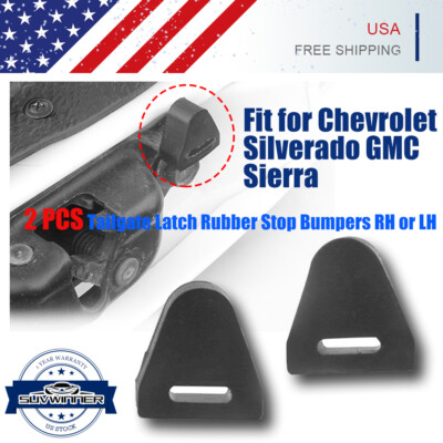 #ad #ad 2 Tailgate Latch Rubber Stop Bumpers for Chevrolet Silverado GMC Sierra NEW $4.99