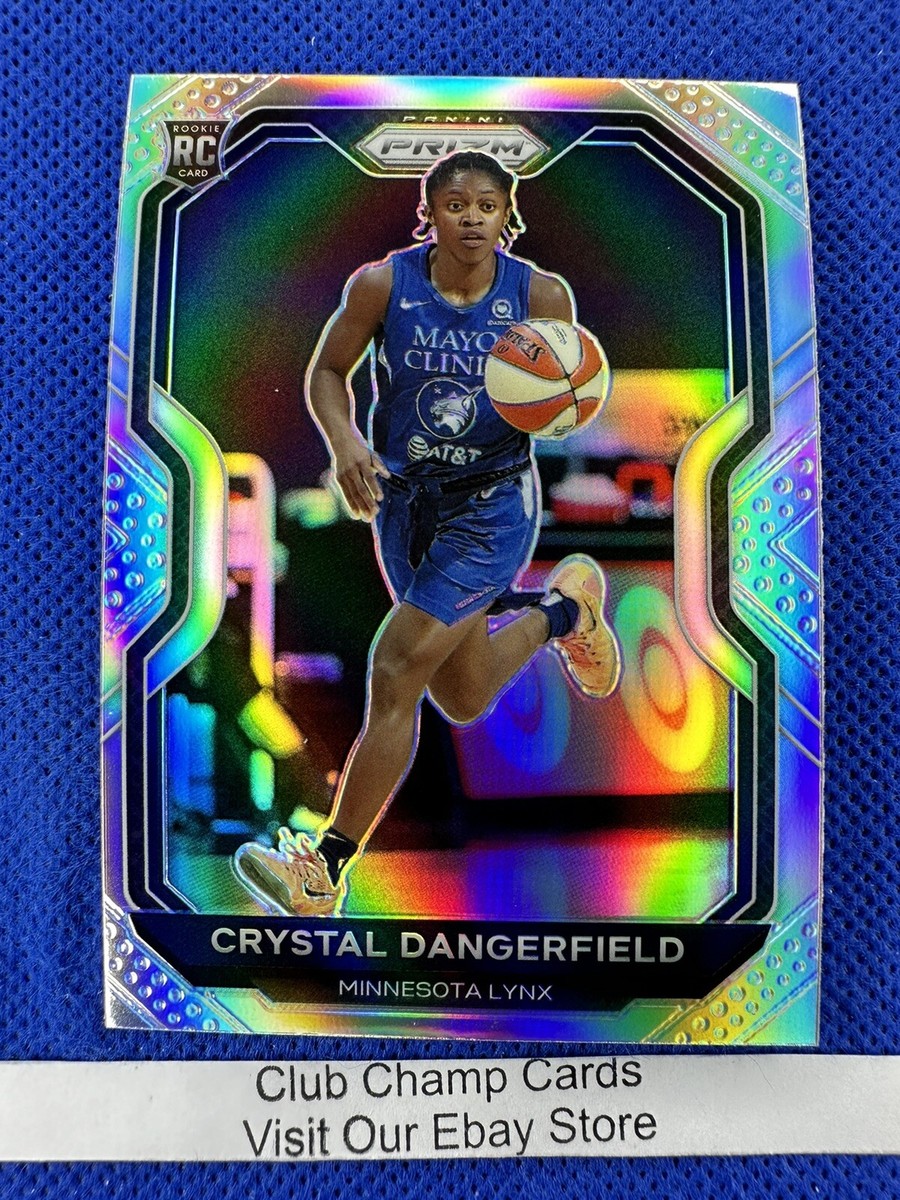 2021 #41 Crystal Dangerfield WNBA Panini Prizm Basketball Silver