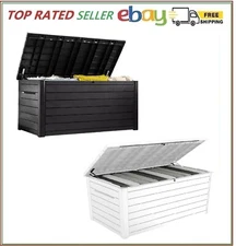 Keter Large 230 Gallon Outdoor Storage Deck Box Patio Weatherproof Resin Plastic