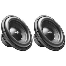 (2) NEW SKAR AUDIO SDR-12 D2 12" 1200W MAX POWER DUAL 2 OHM SUBWOOFERS - PAIR