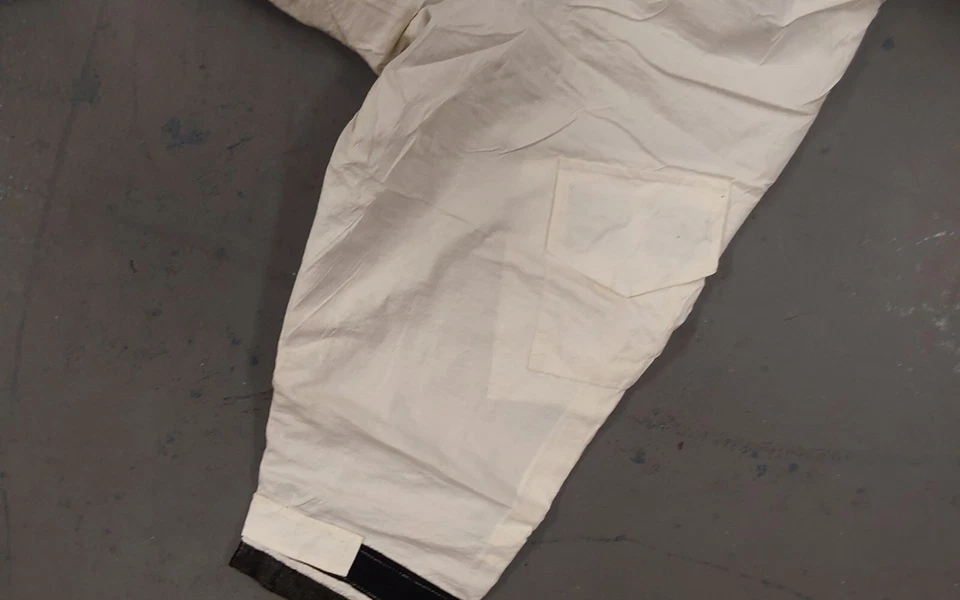 JUEGO DE ROPA EXTERIOR DE PROTECCIÓN QUÍMICA LANX - BLANCO Foto 4 de 4