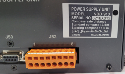 JRC Power Supply Unit NBD-913 UNTESTED | eBay