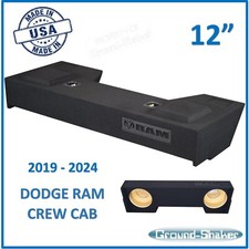 2020 12" Dual Sealed Dodge Ram Crew Cab Truck Sub Box Ground-Shaker