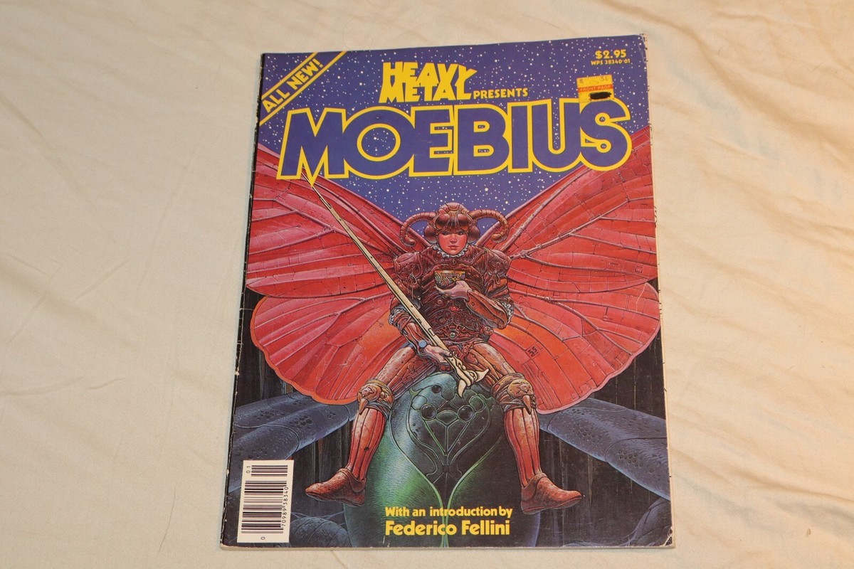 1981 Heavy Metal Presents Moebius HM Communications *READ